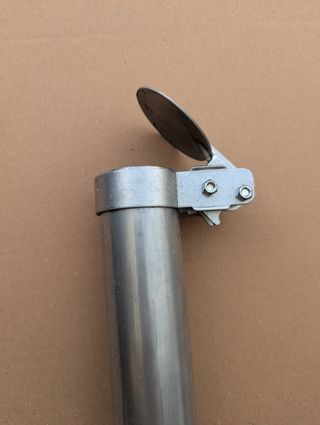 Tubo prolunga marmitta scarico 45mm trattore 50cm