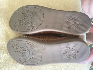 Zapatos marrones de verano