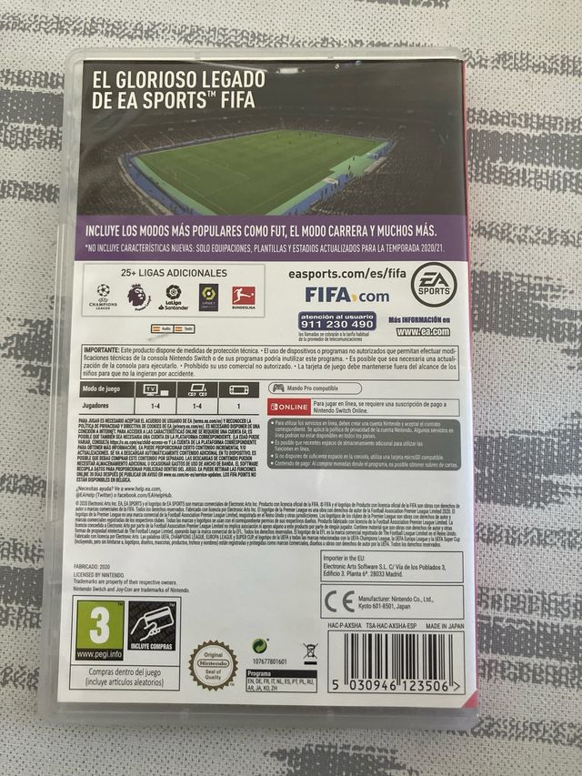 FIFA 21 Legacy Edition Nintendo Switch