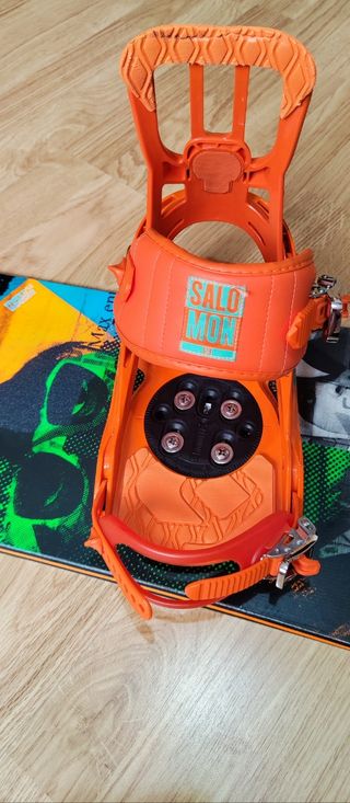 Tabla Snowboard Völkl + fijaciones Salomon