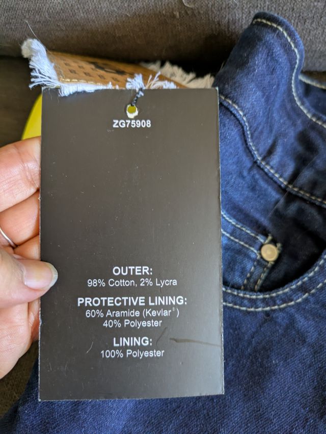 Pantalón moto mujer gms talla 38 sin estrenar