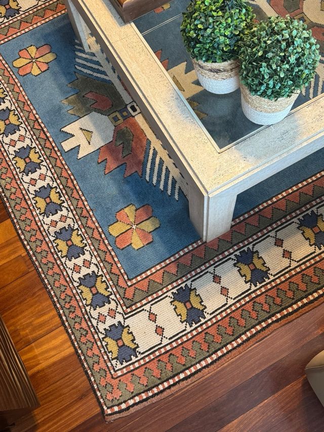 Tappeto turco multicolore