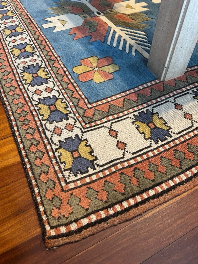 Tappeto turco multicolore