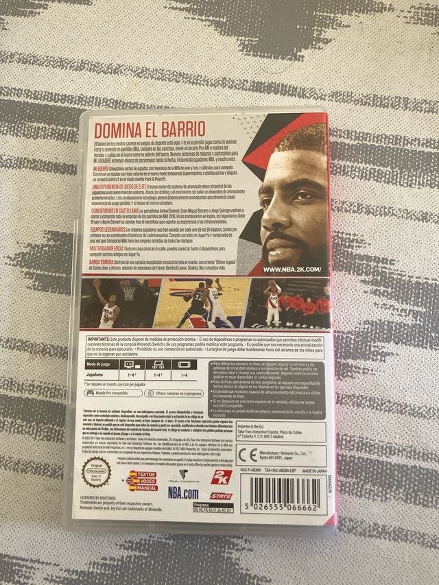 NBA2K18 Nintendo Switch - Como Nuevo