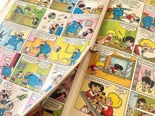 Tebeo clasico Revista Juvenil años 70