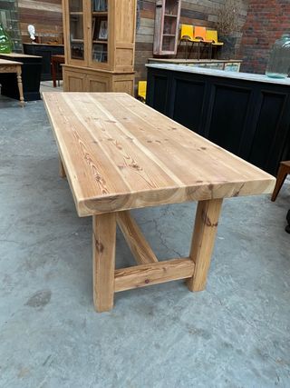 Mesa madera maciza 250x80cm