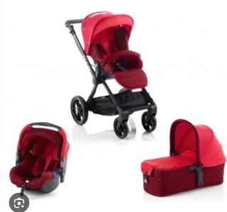 Cochecito trío Jane Muum + capazo + portabebé