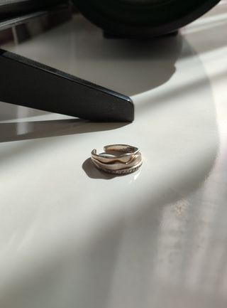 Anillo plata antiguo