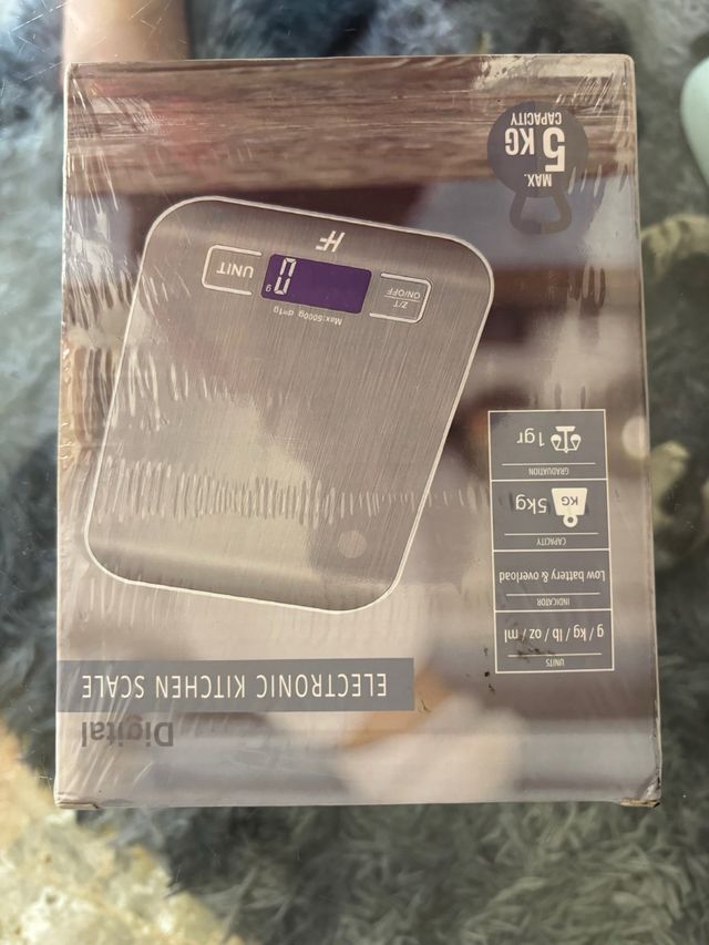 Báscula cocina digital 5kg