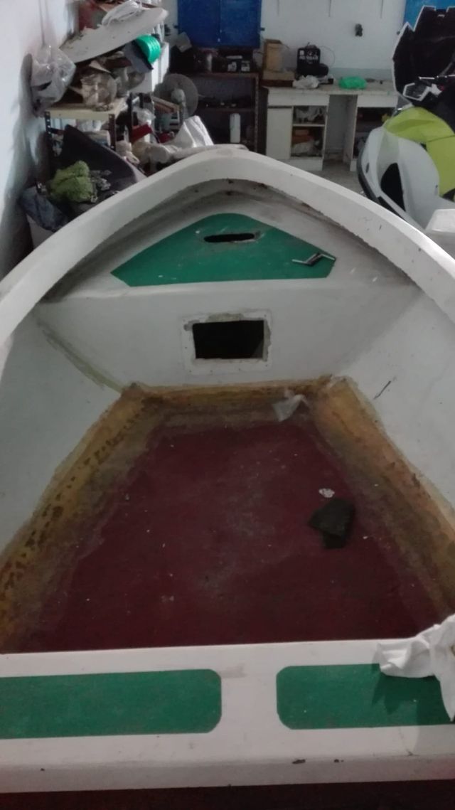 Molde casco barco fibra