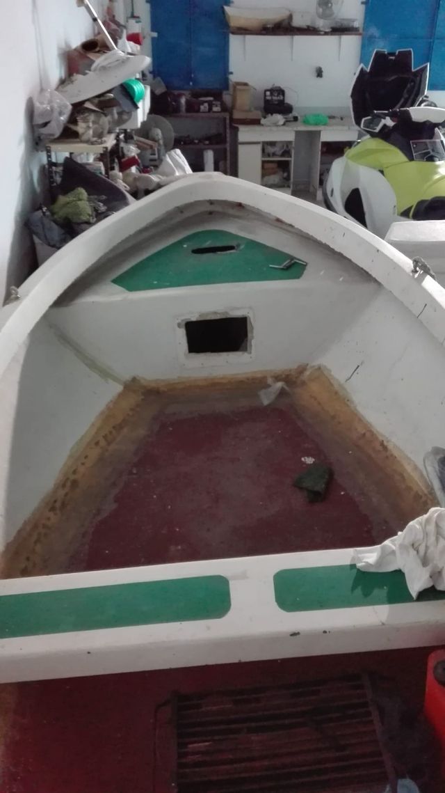 Molde casco barco fibra