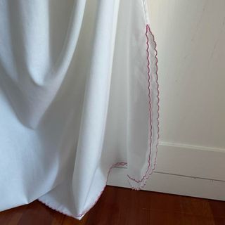 Abito estivo vintage bianco ricamato