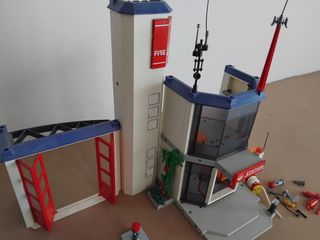 Playmobil desguace estación bomberos
