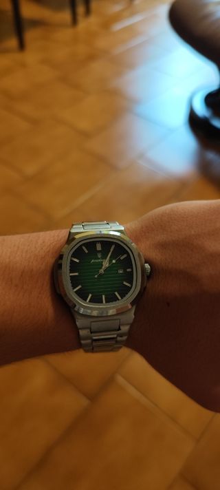 Reloj Hombre Elegante Verde