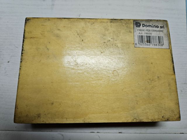 Set 5 frese legno  in cofanetto