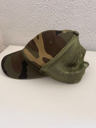 Gorra militar camuflaje verde