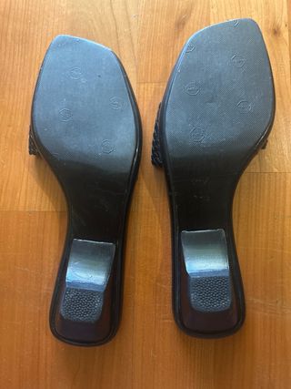Sandalias FARRUTX negras trenzadas
