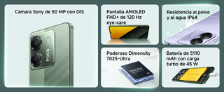 Móvil Xiaomi POCO M7 PRO 5G 8-256 Púrpura Nuevo