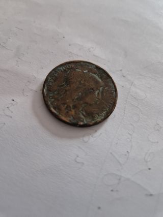 Moneda Francia 10 céntimos 1916