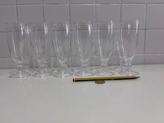 12 Copas cristal Copas Champán altas