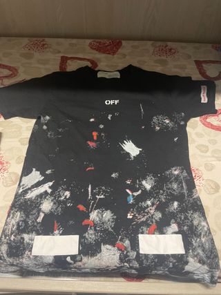 T-Shirt Off-White Dip Dye