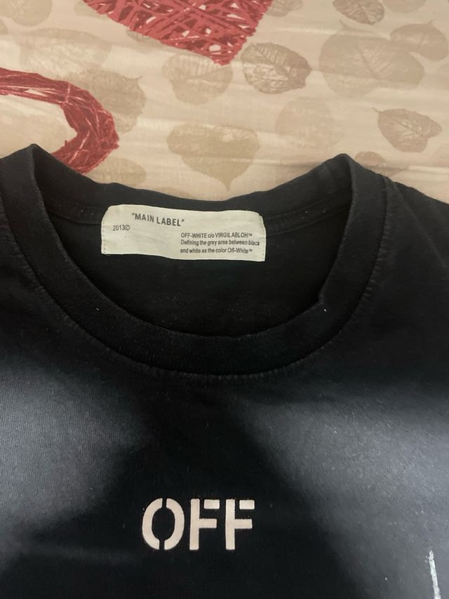 T-Shirt Off-White Dip Dye