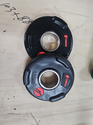 Discos olimpicos (4) - 1,25kg - 50mm