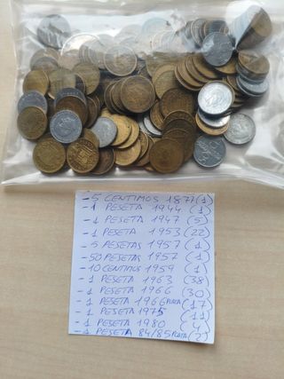 Lote Monedas Antiguas Españolas