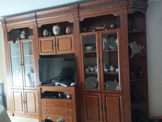 Mueble salón madera maciza