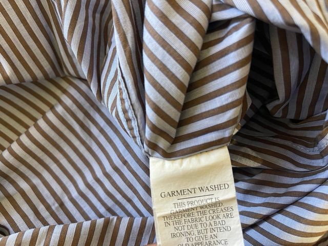 Camicia Marina Yachting L - Blu/Marrone