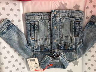 Giubbotto jeans bimbo 3-6 mesi