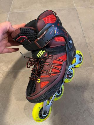 Patines niño c/casco y protecciones