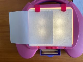 Luz de Dibujo Fashion + Muñecas de Papel