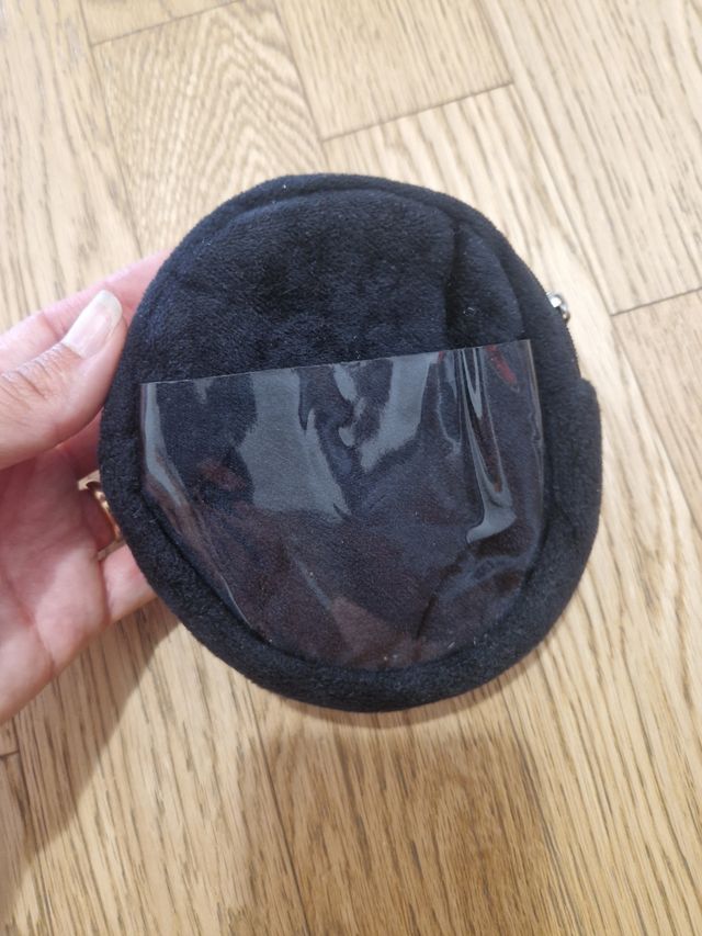 Pochette con pailettes reversibili nuova