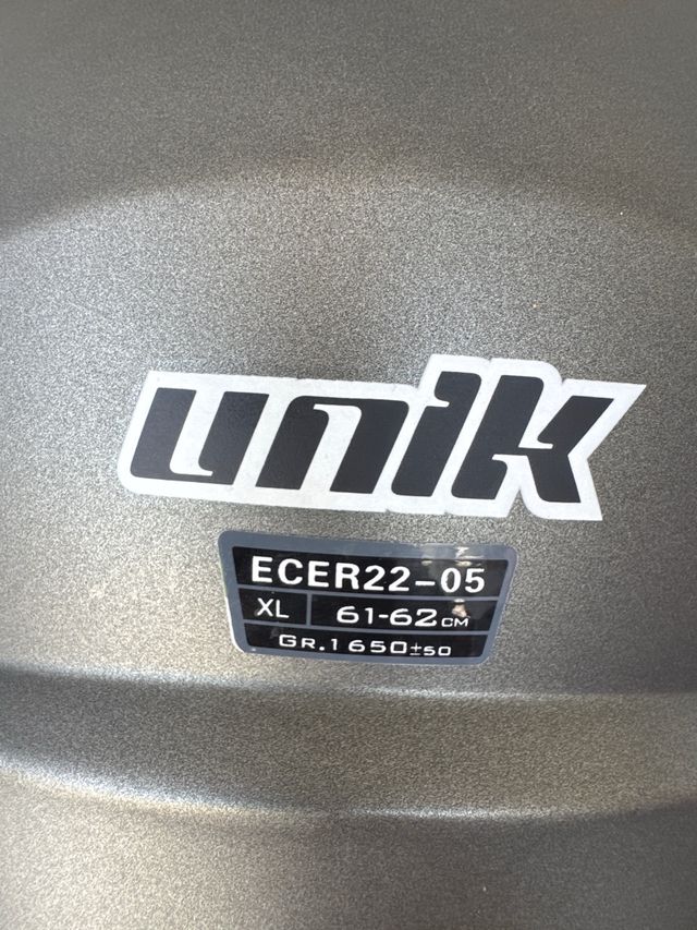 Casco de moto integral XL Unik