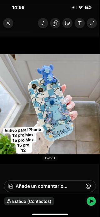 Fundas iPhone 13/15 Stitch