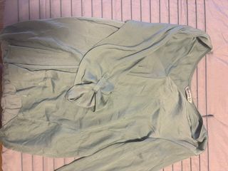 Blusa Stradivarius verde - Talla S