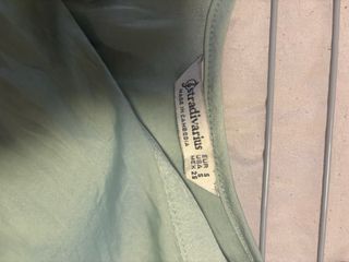 Blusa Stradivarius verde - Talla S
