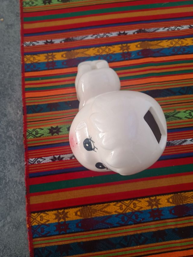 Hucha cerámica vintage