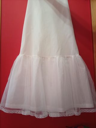 Cancan novia blanco - Talla M