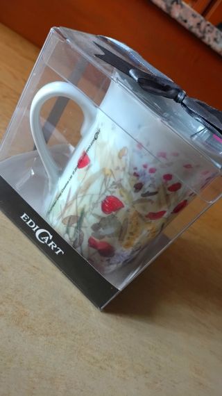 Tazza fiori EDICART | Nuova