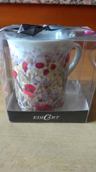 Tazza fiori EDICART | Nuova