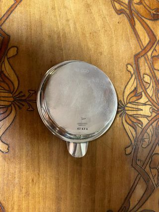 Cendrier Argento Sterling Walker & Hall, 1893