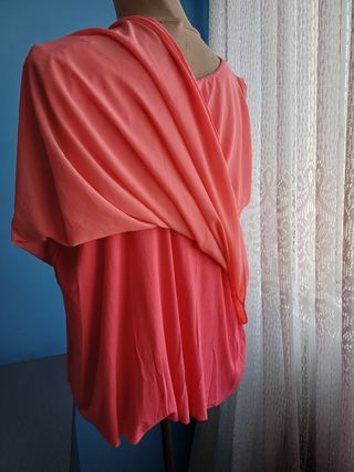 Blusa estampada flores XL