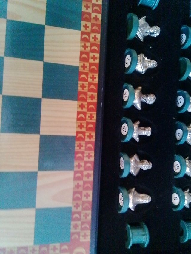 Scacchi classici in terracotta