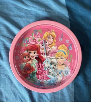 Reloj de pared princesas Disney