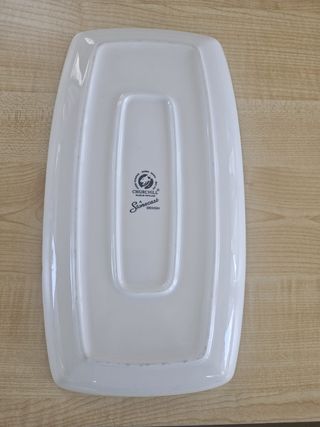 6 Piatti Cucina Ceramica porcellana vetrificata