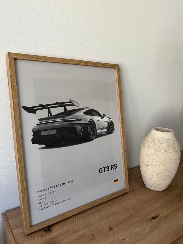 Lienzo Porsche 911 GT3 RS (992) 

NO INCLUYE MARCO