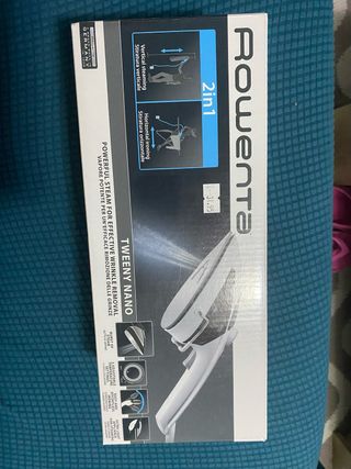 Plancha vertical Rowenta TWEEZY NANO 2 en 1