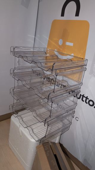 Organizzatore x bottiglie 4 ripiani LPNHW367512085